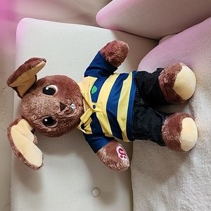 Build-A-Bear Bunny w/Polo Shirt & Jeans
